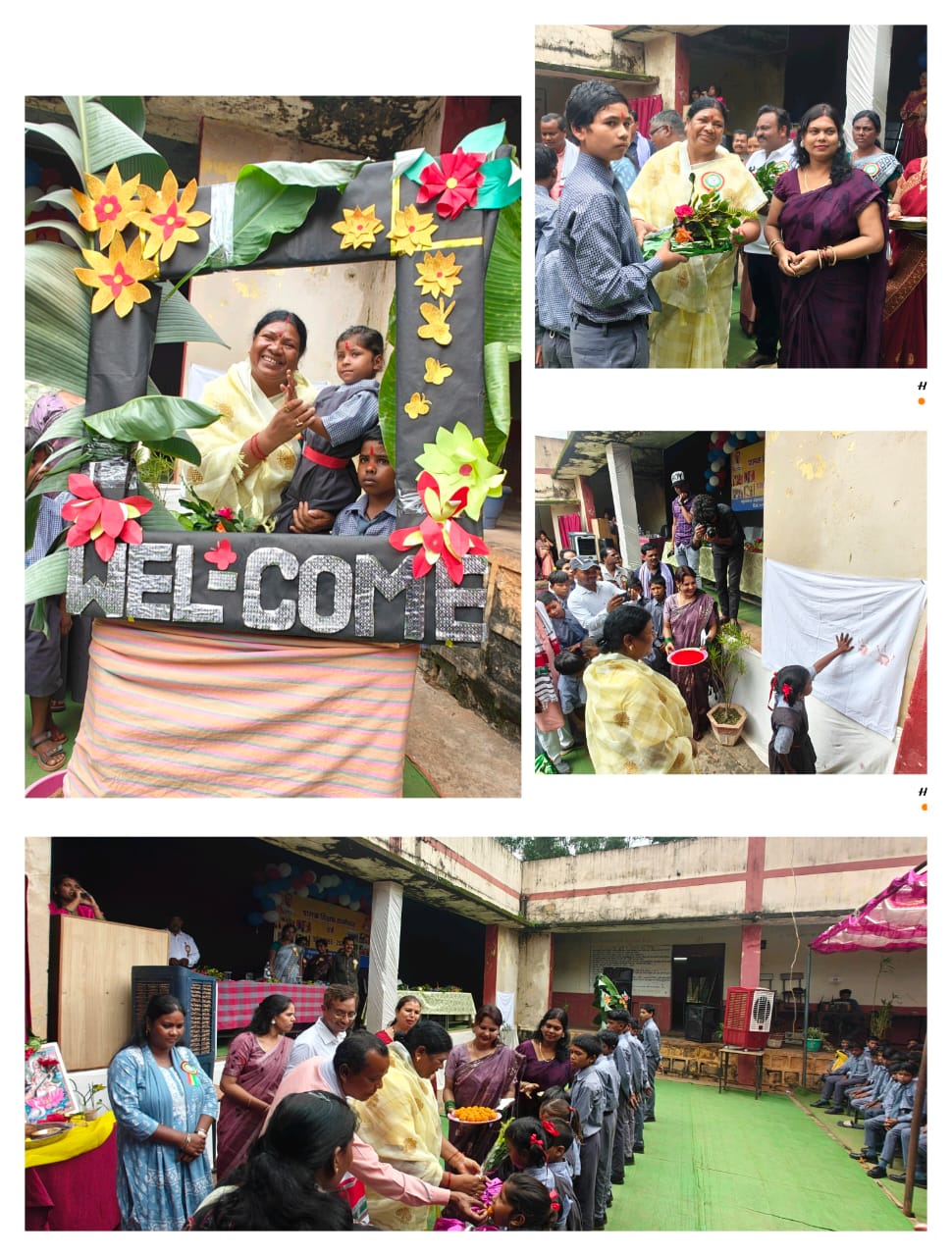 बेहतर शिक्षा के लिए विधायक रायमुनी भगत का आकस्मिक दौरा