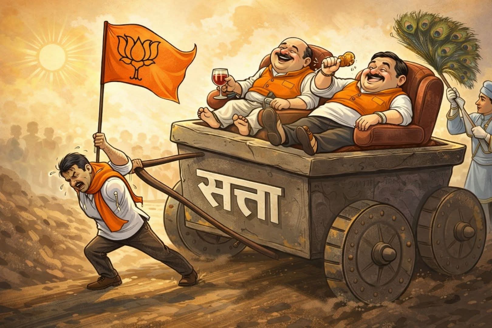 सत्ता आई,सम्मान नहीं मिला: छत्तीसगढ़ में भाजपा कार्यकर्ता आज भी इंतज़ार में..।