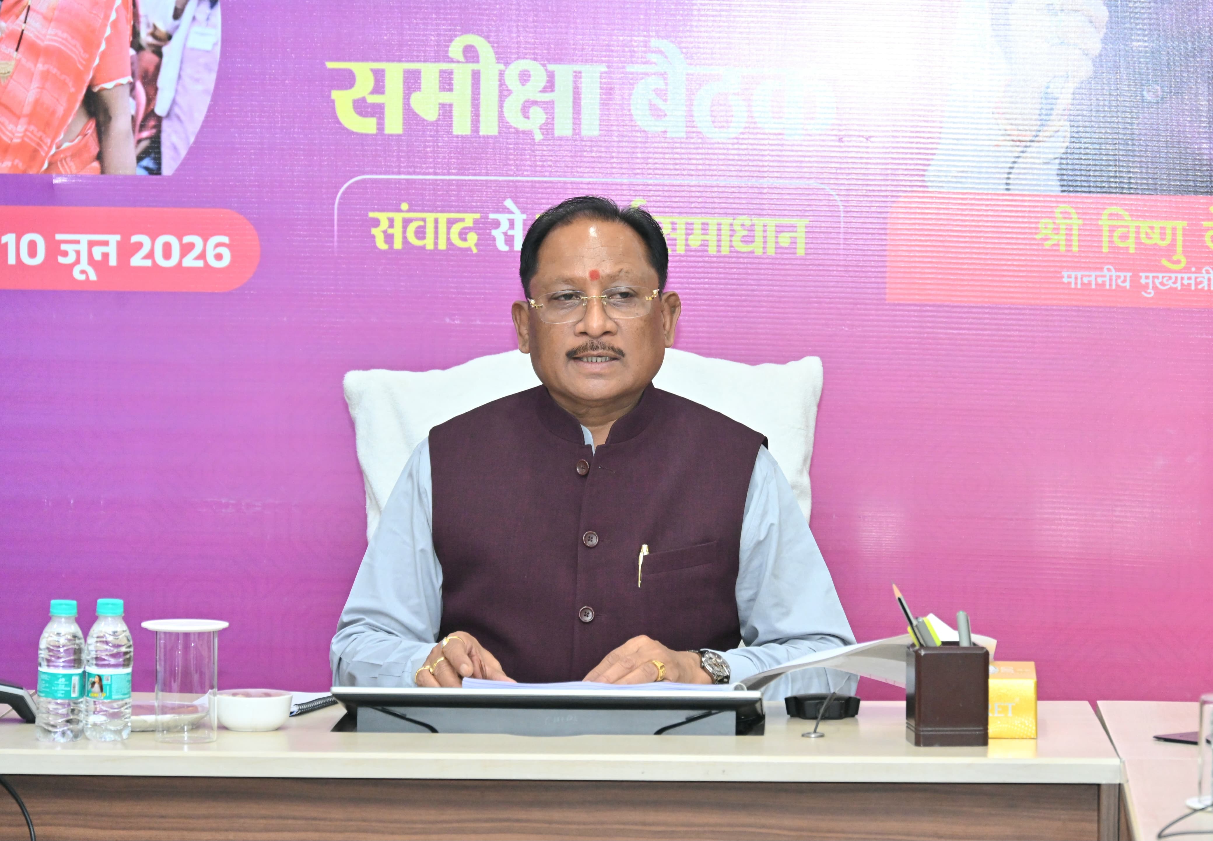 सुशासन तिहार 2026 के तहत बालोद और मोहला-मानपुर-अंबागढ़ चौकी जिलों की विस्तृत समीक्षा